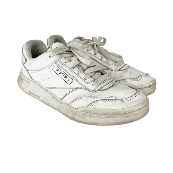 REEBOK Club C Legacy Paperboy Beams Paris Whiteβ Running shoes Size 7 - Picture 4 of 13